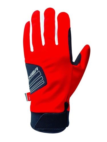 CHIBA - lyž.rukavice Windprotect Pro - červené
