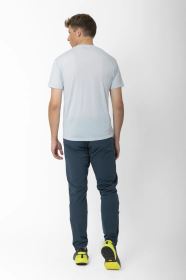 2117 of Sweden Almo pánské merino tričko, Pearl Blue (3)