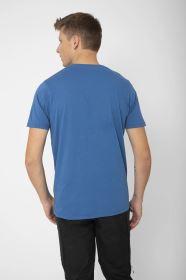 2117 of Sweden Vida unisex bavlněné tričko, Blue (2)
