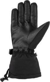 Cairn unisex  lyžařské  rukavice Olympus  Pure  R, Full Black Fire (1)