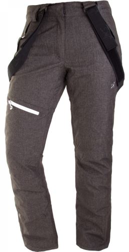 BORKAN - dámské lyžařské kalhoty - černé tkané