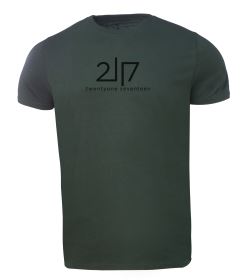 2117 of Sweden VIDA unisex triko s krátkým rukávem, forest green