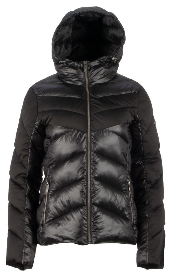 GTS dámská bunda s kapucí CHIC, černá