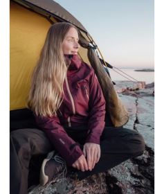 2117 of Sweden SKOGMO dámské 3L nepromokavé kalhoty, black (11)