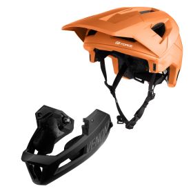 Force Venom Downhill cyklistická helma, Orange/Black (5)