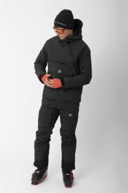 2117 of Sweden Nelkerim pánské lyžařské kalhoty, Black (3)