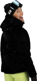 Rehall Felix-R dámská lyžařská bunda, Metallic Black (4)