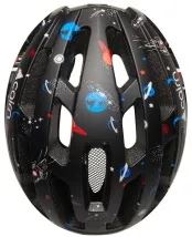 Cairn Prism II Junior, dětská cyklistická helma, Mat Black Space (2)