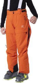 2117 of Sweden Lillpite dětské lyžařské kalhoty, Orange (4)