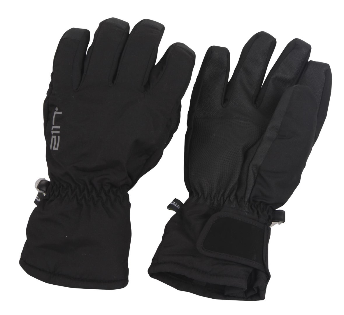 MYRASEN lyžařské rukavice, černá