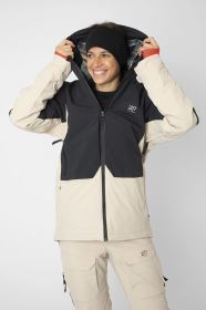 2117 of Sweden Soppero dámská lyžařská bunda, Beige (1)
