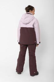 2117 of Sweden Anjan dětské lyžařské kalhoty, Dark Plum (2)