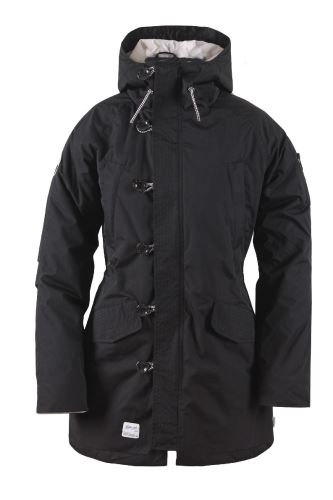 FYRUNGA - dámský zimní kabát, černá