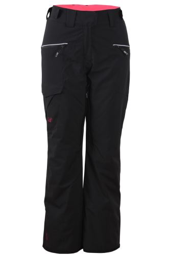 TIMMERSDALA - dámské zateplené lyžařské kalhoty - černé
