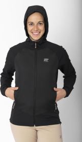 2117 of Sweden Ista dámská turistická bunda, Black (6)