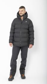 2117 of Sweden Furan pánský kabát, Black (2)