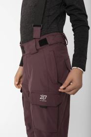 2117 of Sweden Anjan dětské lyžařské kalhoty, Dark Plum (4)