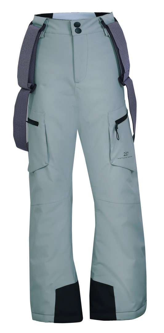 ISFALL - ECO 2L dětské lyžařské kalhoty, mátová