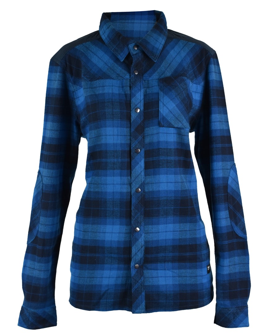 2117 - SVEG - ECO dámská flanelová košile, modrá