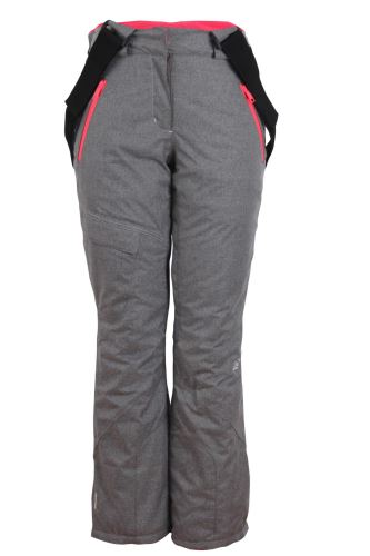 AMOT - dámské zateplené lyžařské kalhoty YD šedá