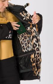 Rehall Ayda-R dámská softshellová lyžařská bunda, Leopard (13)