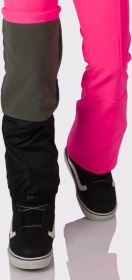 Rehall Yves-R dámské softshellové lyžařské kalhoty, Neon Pink (6)