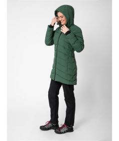 2117 of Sweden ANNEBERG dámský zateplený kabát, forest green (4)