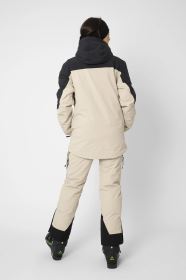 2117 of Sweden Soppero dámská lyžařská bunda, Beige (3)