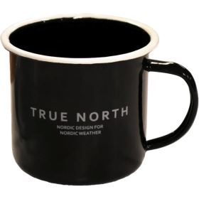 True North smaltovaný hrnek, Black True North smaltovaný hrnek, Black