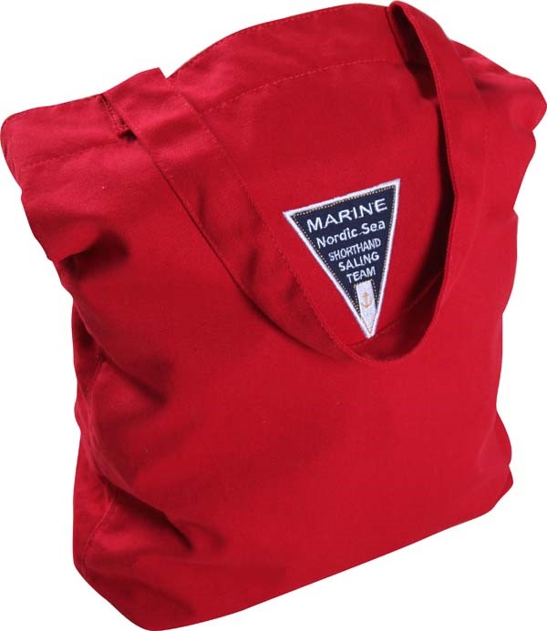 MARINE - TOTE bag - červená, Velikost: one size