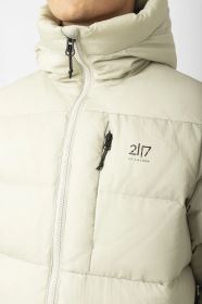 2117 of Sweden Geauri unisex péřová bunda, Beige (3)
