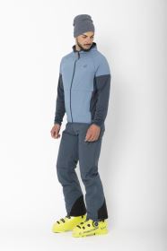 2117 of Sweden Trubo pánská fleecová hybridní bunda, Dusty Blue (4)