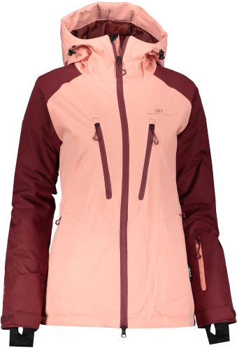 LINGBO - ECO dámská zateplená bunda - růžová