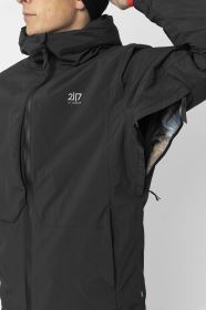 2117 of Sweden Soppero pánská lyžařská bunda, Black (6)