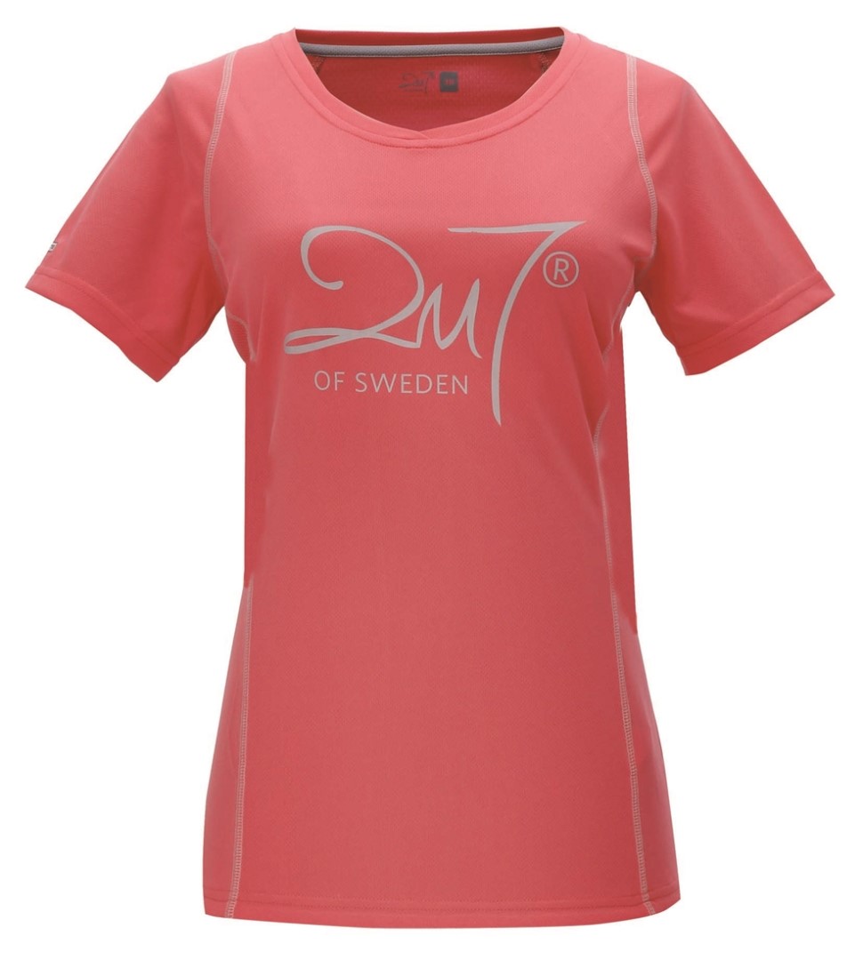 TUN - dámské funkční triko s krátkým rukávem - růžové