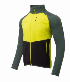 2117 of Sweden VASSBACKEN pánská ultralehká softshellová bunda, forest green (1)