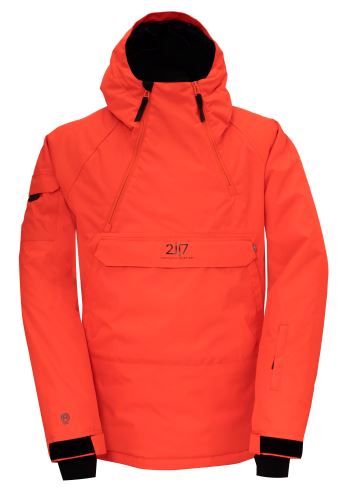 LIDEN  ECO Pánská lehká zateplená 2L lyžařská bunda (anorak), oranžová