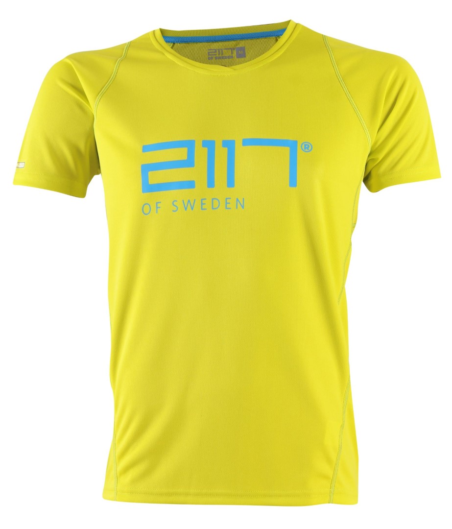 TUN - pánské funkční triko s krátkým rukávem - žluté
