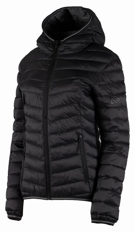 GTS - Dámská zateplená bunda s kapucí - Black