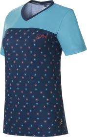 Rehall Liane-R dámské cyklo tričko s krátkým rukávem, Aqua Dots (1)