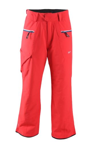 ÄNGSÖ - pánské lehké zateplené lyžař.kalhoty - červené
