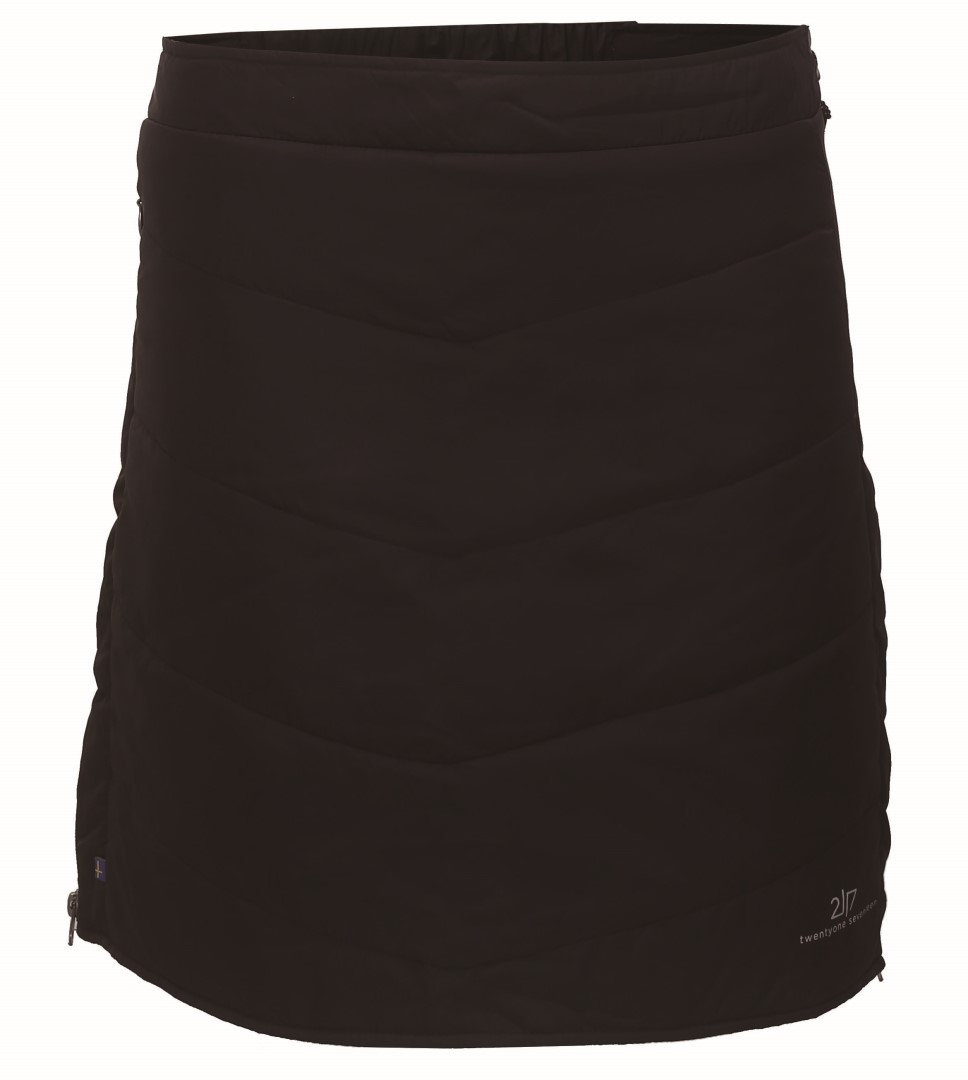 KLINGA - dámská zateplená sukně - černá