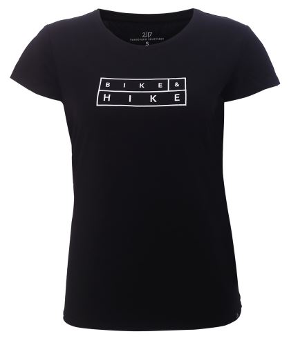 APELVIKEN - dámské  triko s krátkým rukávem - Black