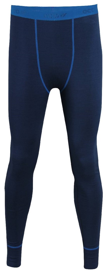ULLANGER - pánské kalhoty 1/1 (merino vlna), barva modrá