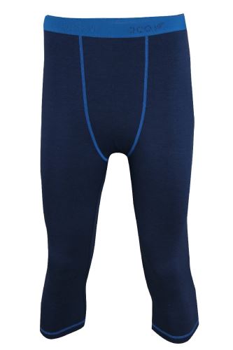 ULLANGER - pánské kalhoty 3/4 /merino vlna), barva modrá