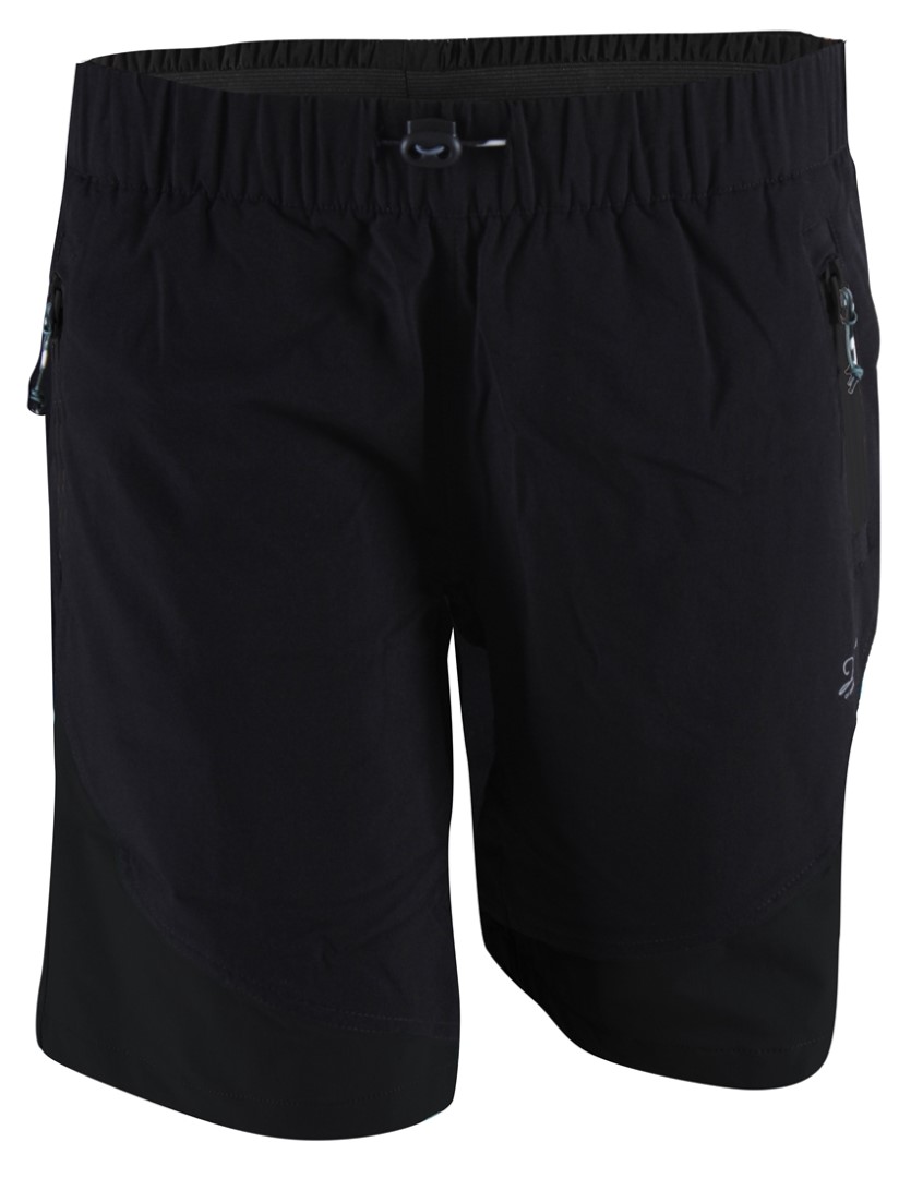 SIL -dámské outdoor. kalhoty krátké - black solid