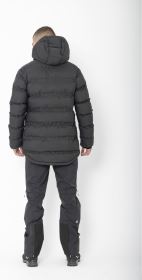 2117 of Sweden Furan pánský kabát, Black (3)