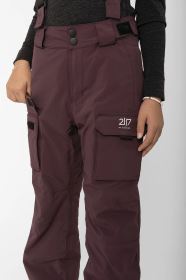 2117 of Sweden Anjan dětské lyžařské kalhoty, Dark Plum (5)