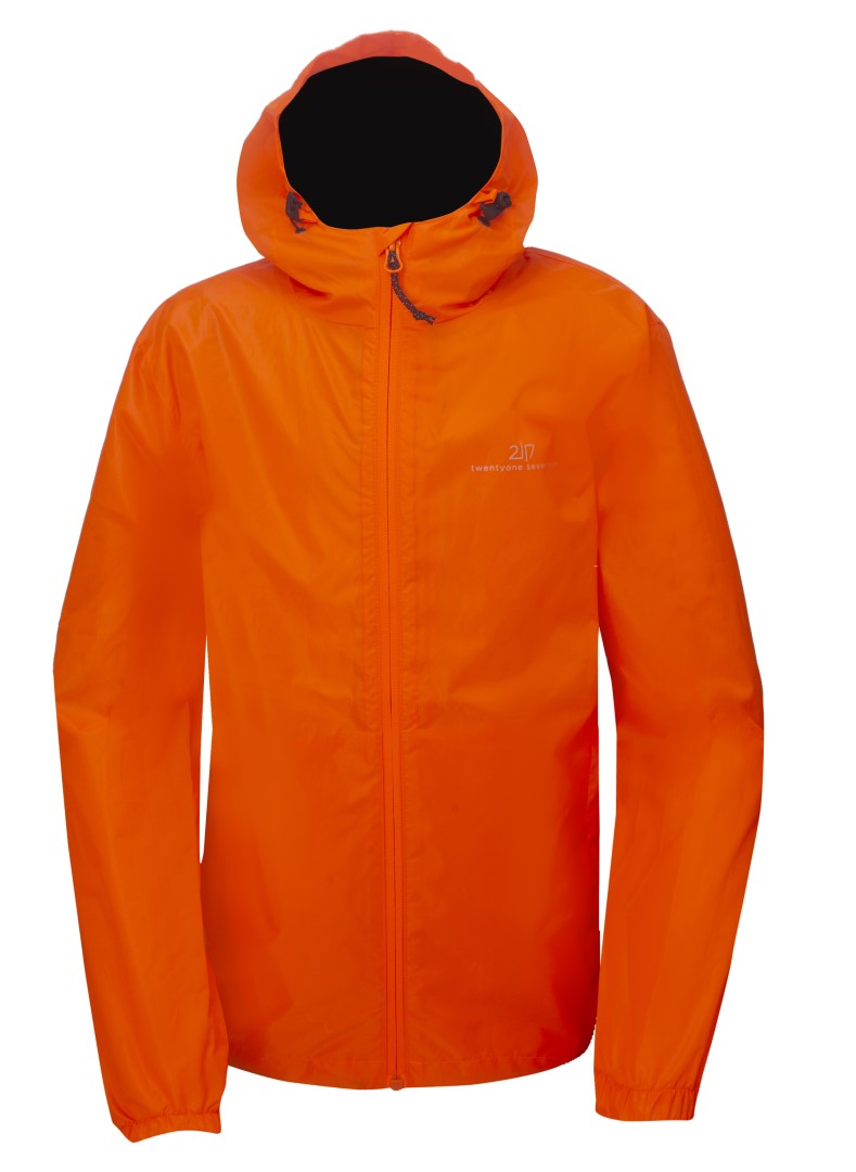 VEDUM - Dětská nepromokavá bunda s kapucí, Sg. Oranžová