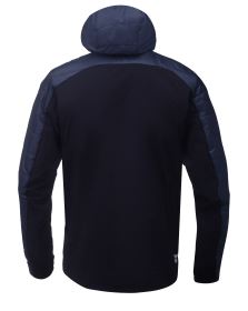 2117 of Sweden KRUPPA pánská hybridní bunda s kapucí, navy (2)